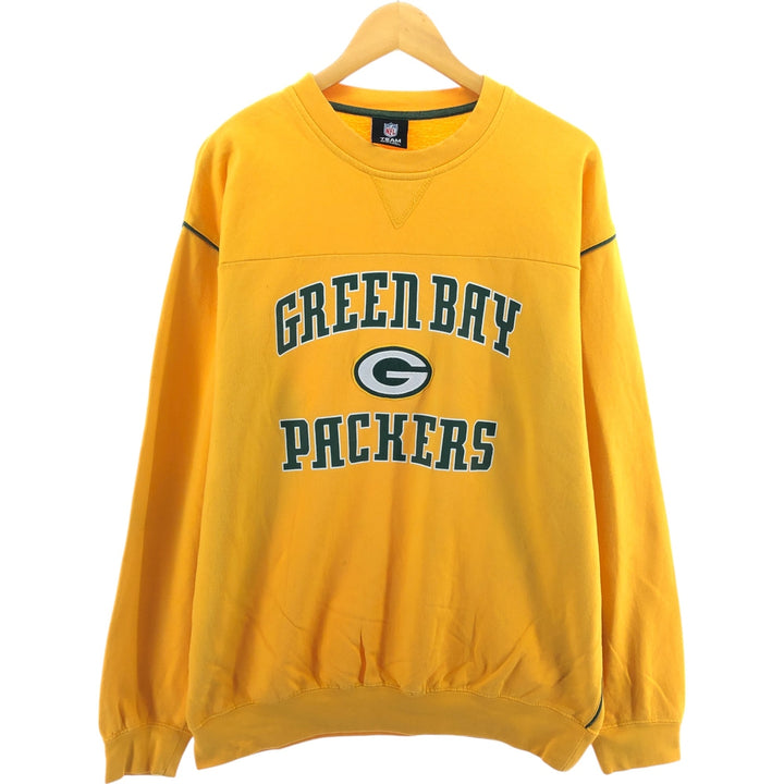 NFL TEAM APPAREL Green Bay Packers Sweatshirt Trainer Men's XL Vintage /eaa509492