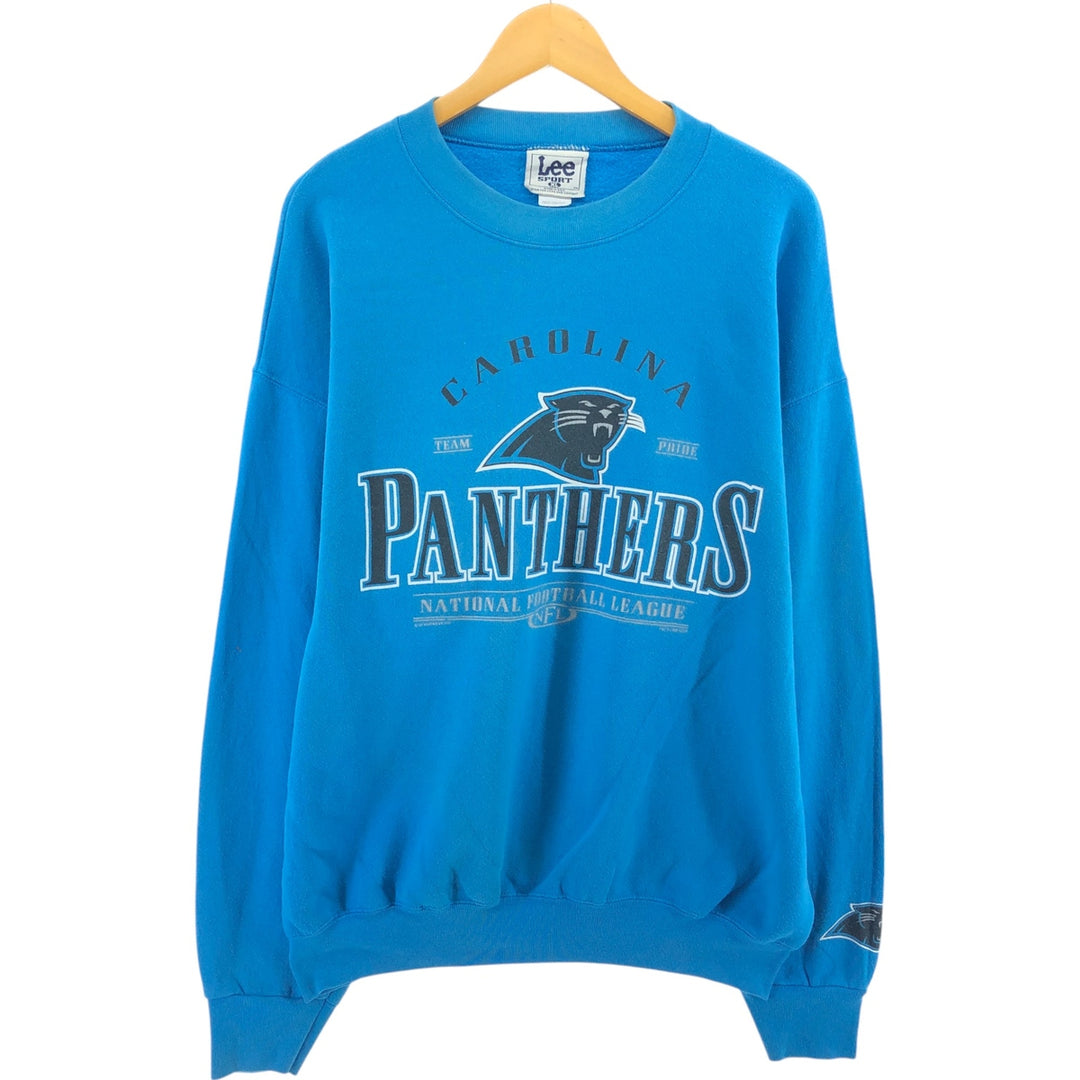 90'S Lee SPORT NFL Carolina Panthers Printed Sweatshirt Trainer Made in USA Men's XL Vintage /eaa509494