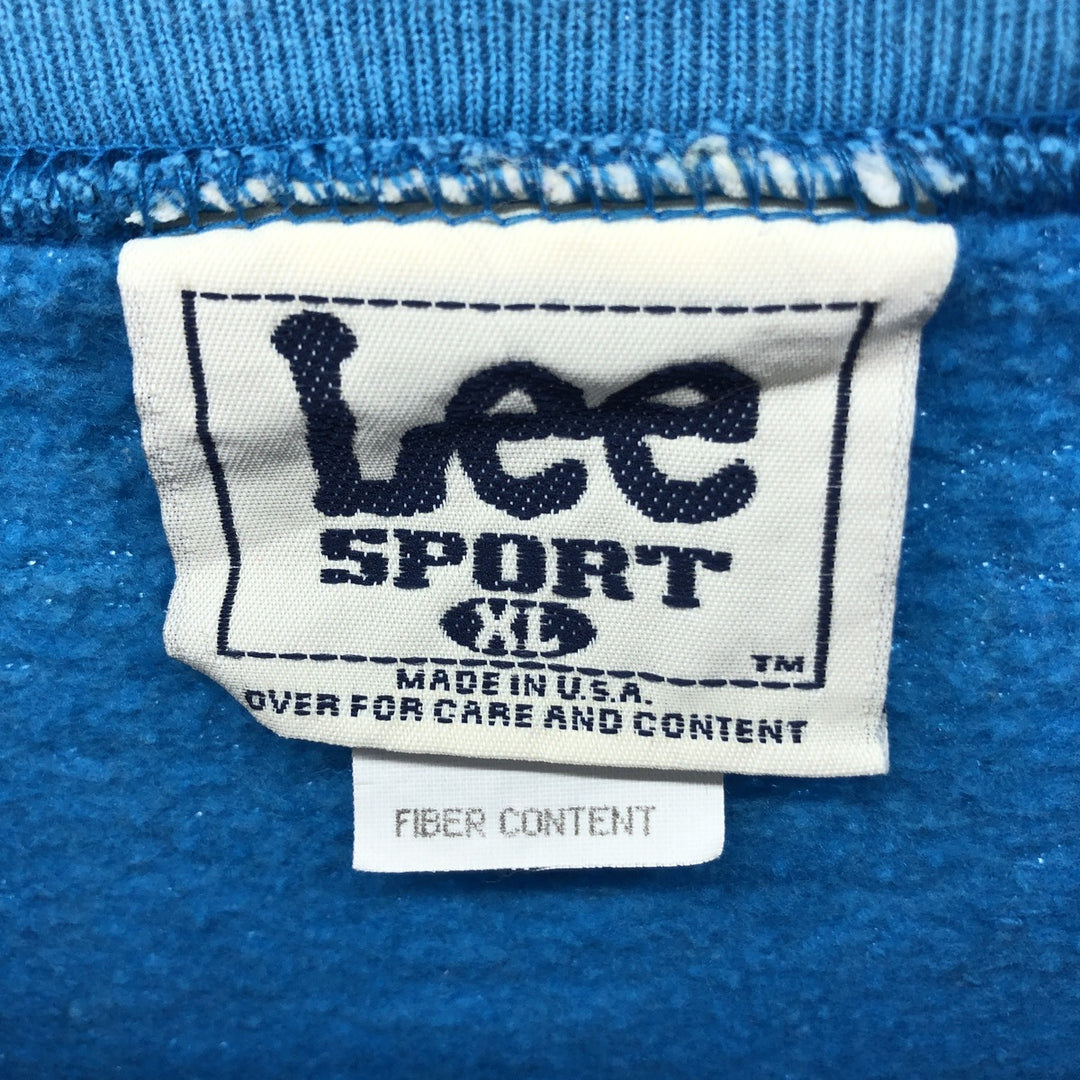 90'S Lee SPORT NFL Carolina Panthers Printed Sweatshirt Trainer Made in USA Men's XL Vintage /eaa509494