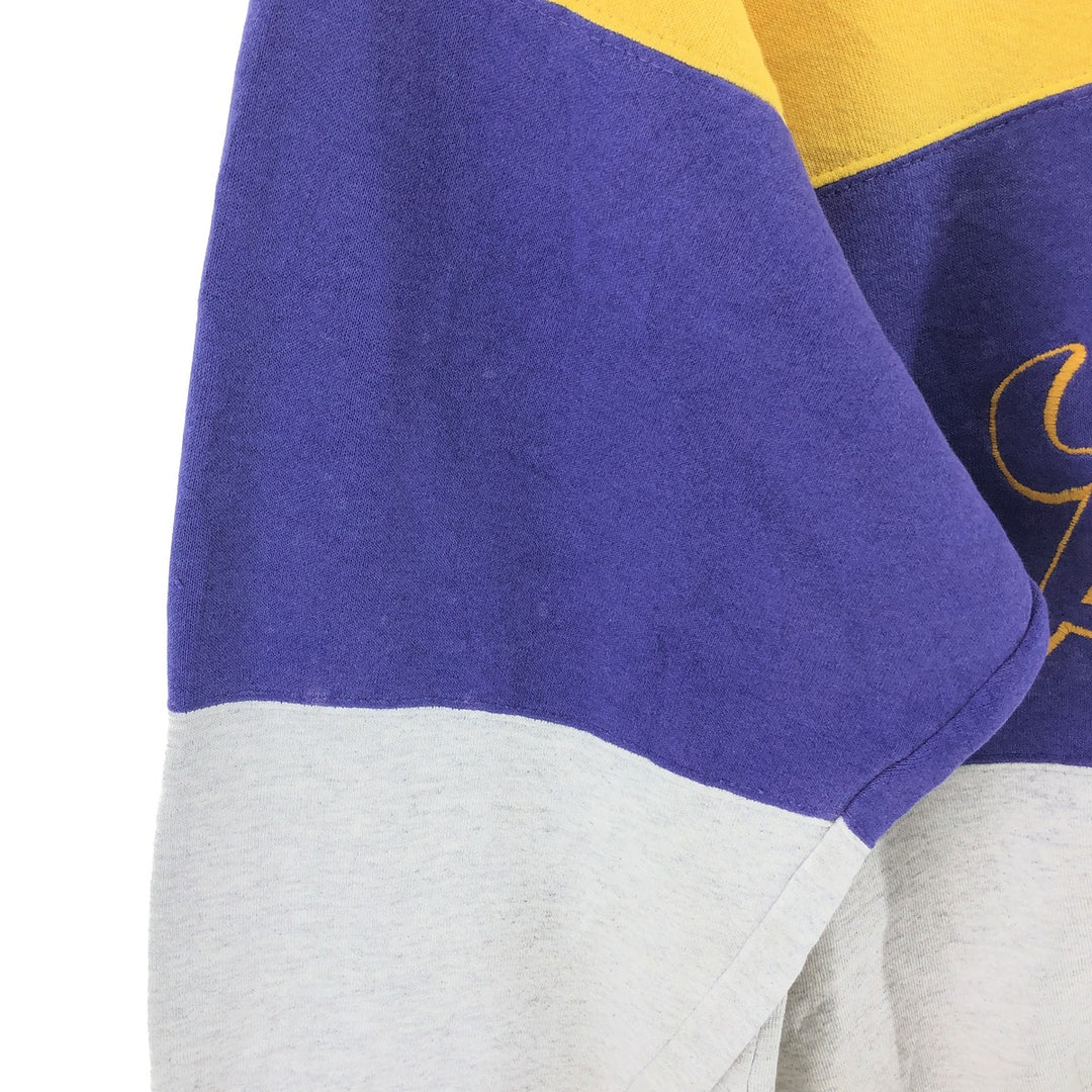 90'S NUTMEG NBA Los Angeles Lakers Sweatshirt, Made in USA, Men's L size, Vintage /eaa509497