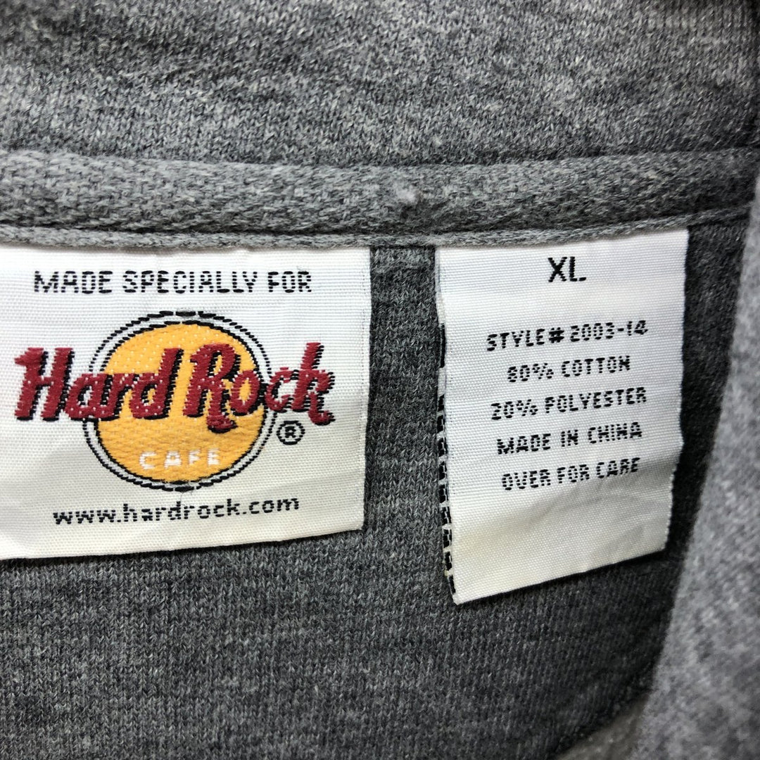 00'S Hard Rock Cafe HARD ROCK CAFE Switch Advertising Sweat Pullover Hoodie Men's XL / eaa509498