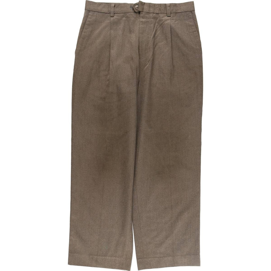 Elfino One-tuck wool pants slacks for men equivalent to W32 / eaa509500