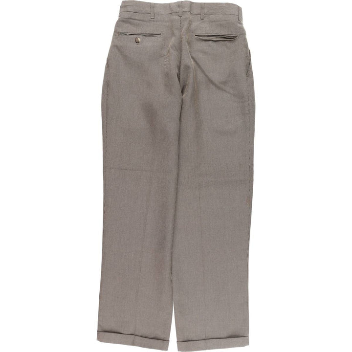 UNTIED All-over Pattern Three-pleat Slacks Pants Made in USA Men's W30 equivalent /eaa509508