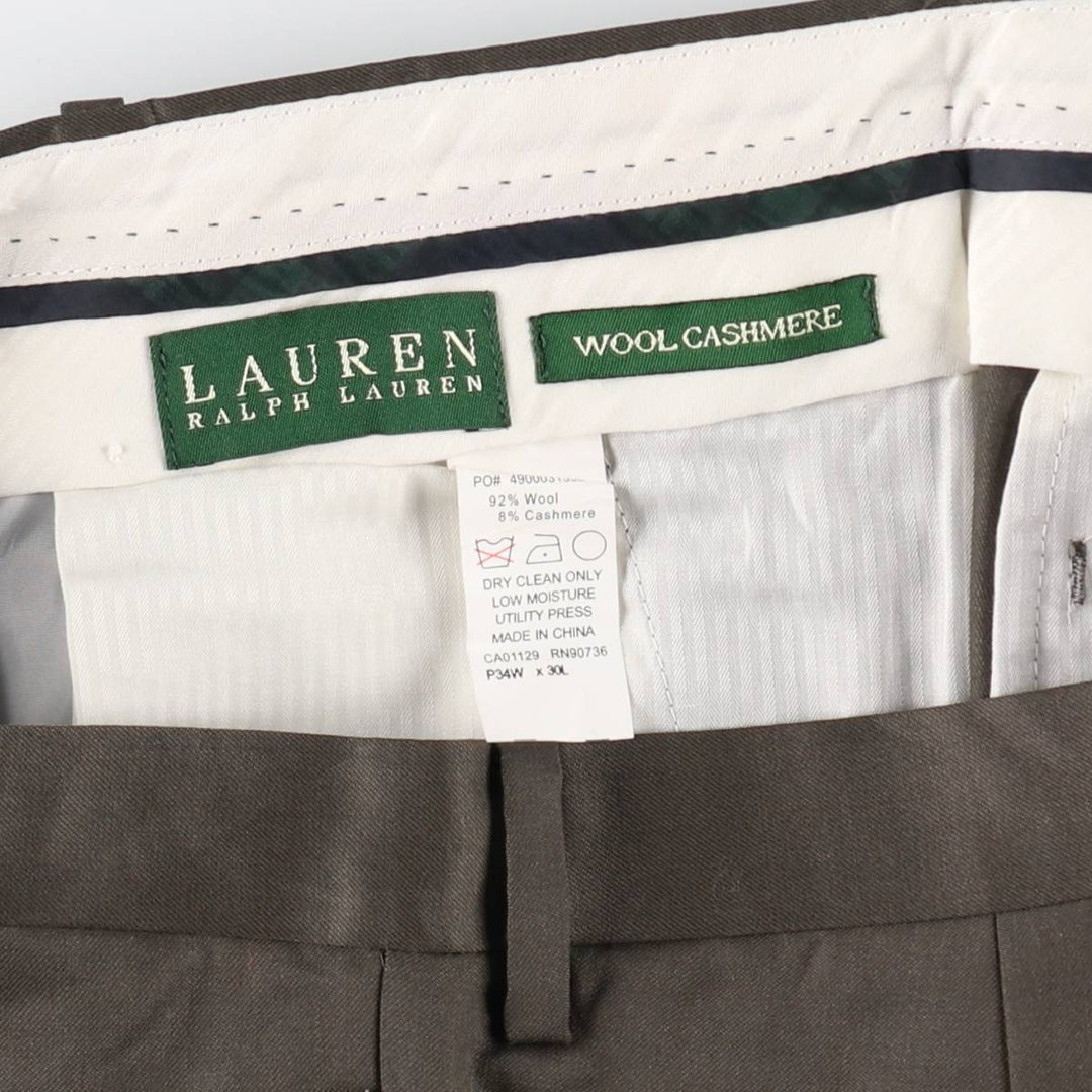 Ralph Lauren Wool Pants Slacks Men's W34 equivalent Two-pleat / eaa509509