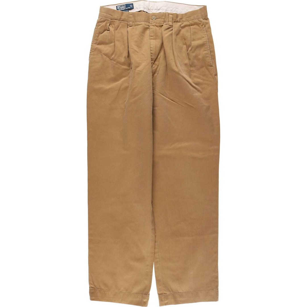 Ralph Lauren POLO by Ralph Lauren ANDRWE PANT Two-pleat chino pants for men, W33 equivalent / eaa509536