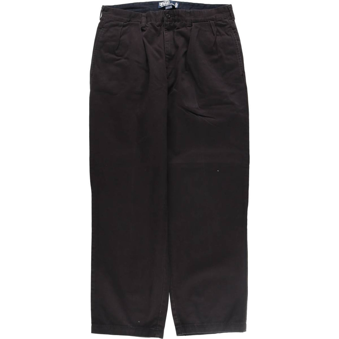 Ralph Lauren POLO by Ralph Lauren ANDRWE PANT Two-pleat chino pants for men, size W34 / eaa509540