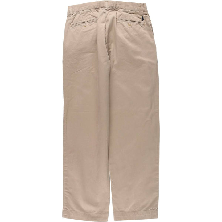 Ralph Lauren POLO by Ralph Lauren ETHAN PANT Two-pleat chino pants for men, size W33 / eaa509544