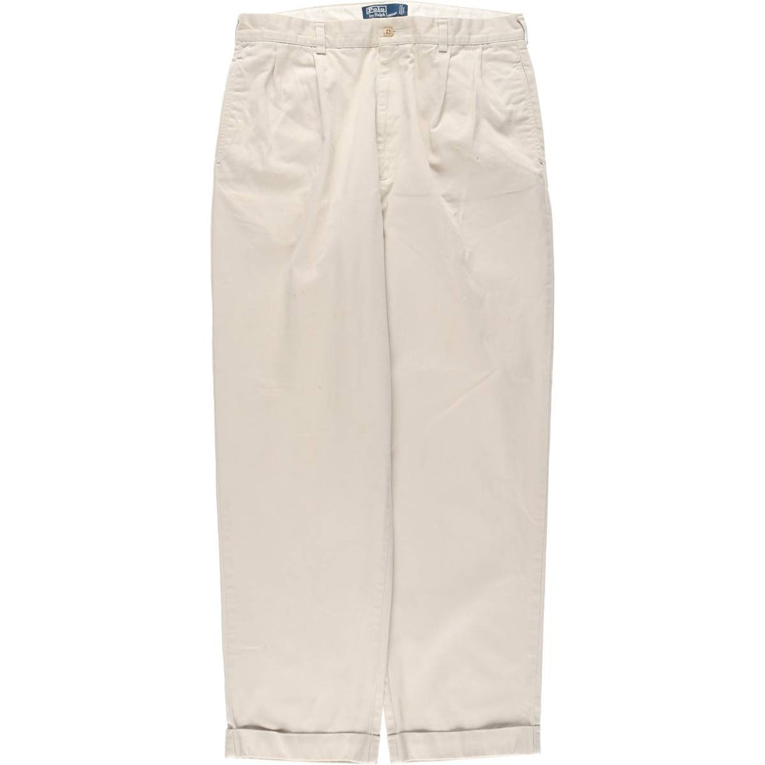 Ralph Lauren POLO by Ralph Lauren HAMMOND PANT, two-pleat chino pants, men's, W35 equivalent / eaa509546