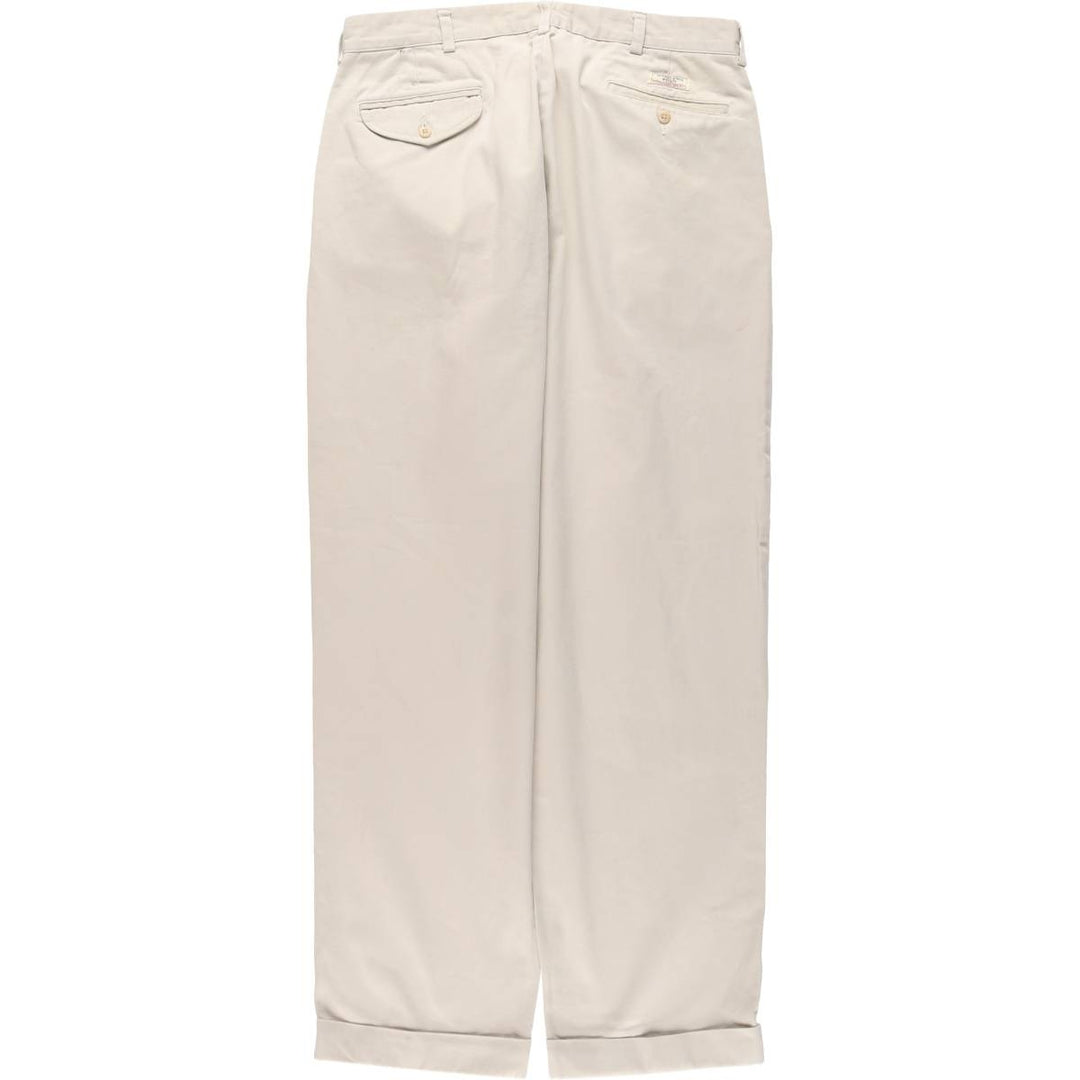 Ralph Lauren POLO by Ralph Lauren HAMMOND PANT, two-pleat chino pants, men's, W35 equivalent / eaa509546