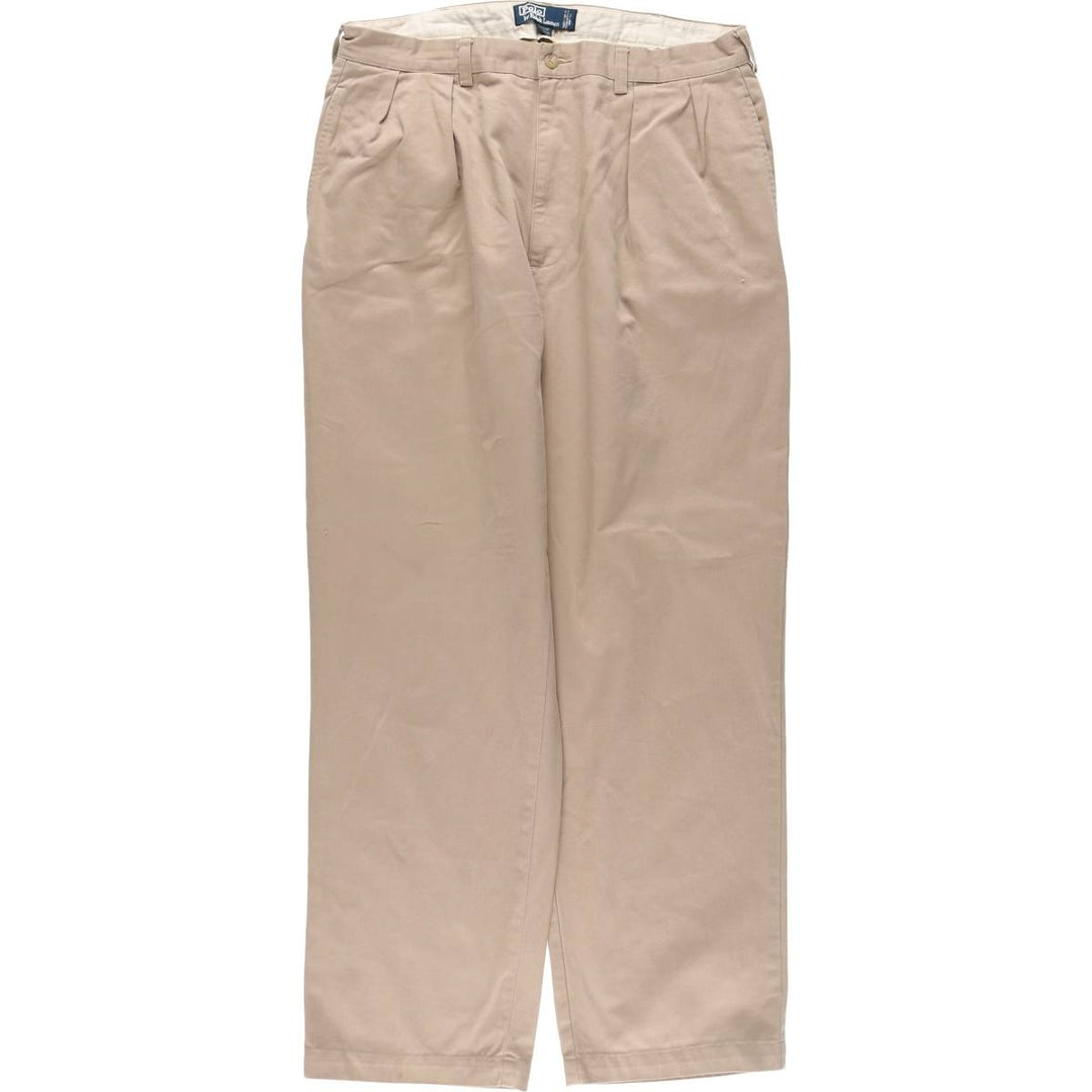 Ralph Lauren POLO by Ralph Lauren ANDRWE PANT Two-pleat chino pants for men, size W36 / eaa509547