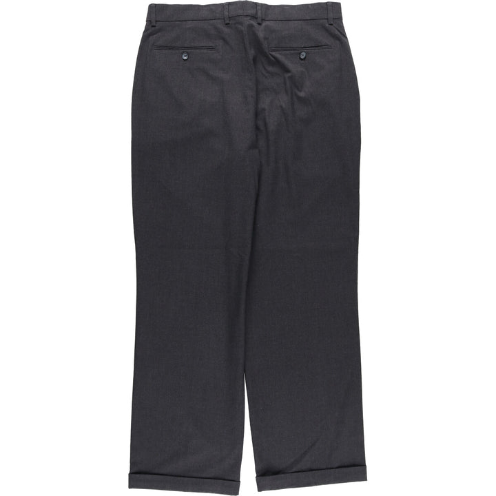 Liz Claiborne Two-pleat polyester x rayon slacks pants for men, equivalent to W35 / eaa509553