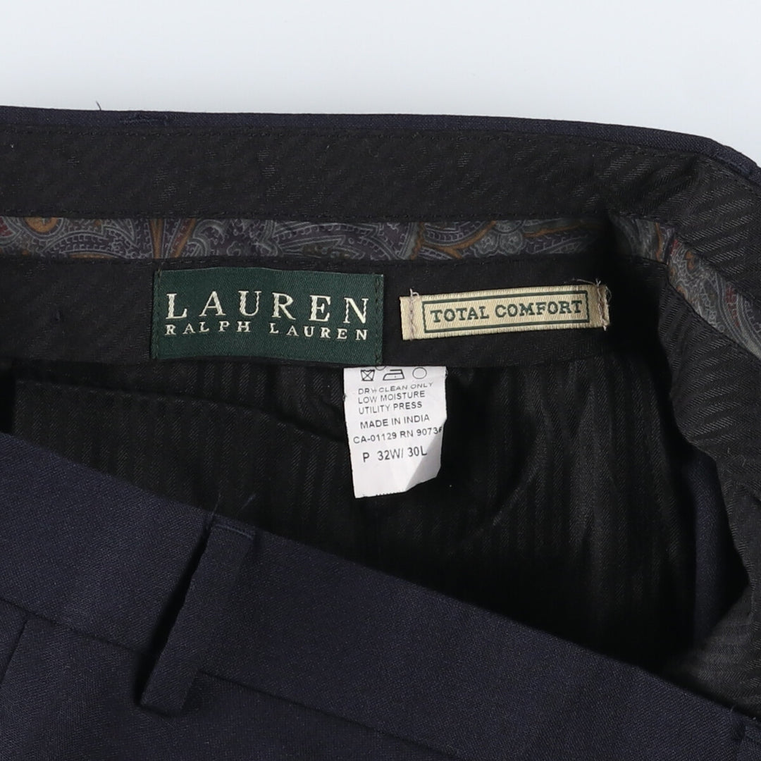 Ralph Lauren TOTALCOMFORT Two-pleat wool pants, slacks, men's size W33 / eaa509559