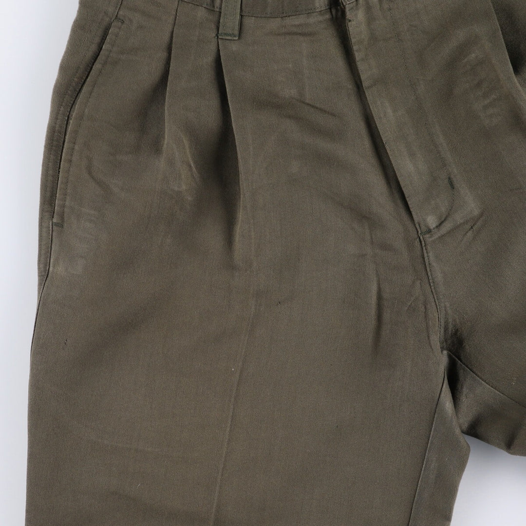 90'S Ralph Lauren CHAPS Two-pleat slacks pants for men, W30 equivalent, vintage / eaa509569