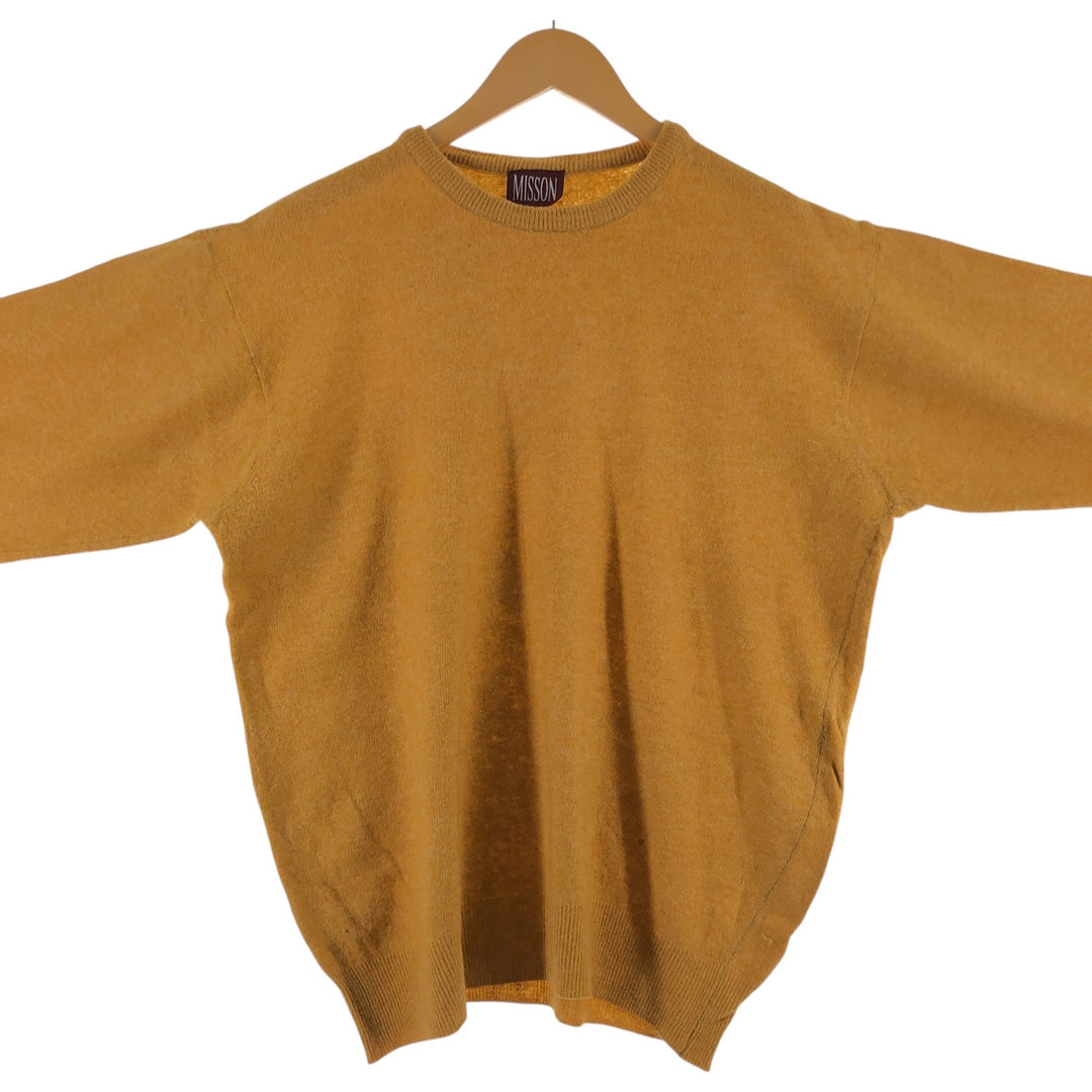 MISSON wool knit sweater made in Spain, men's equivalent to XL /eaa509578