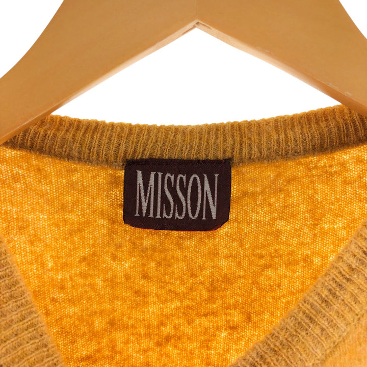 MISSON wool knit sweater made in Spain, men's equivalent to XL /eaa509578