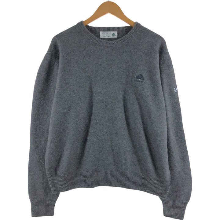 Lyle and Scott Keith Maxwell wool knit sweater for men, size L / eaa509582