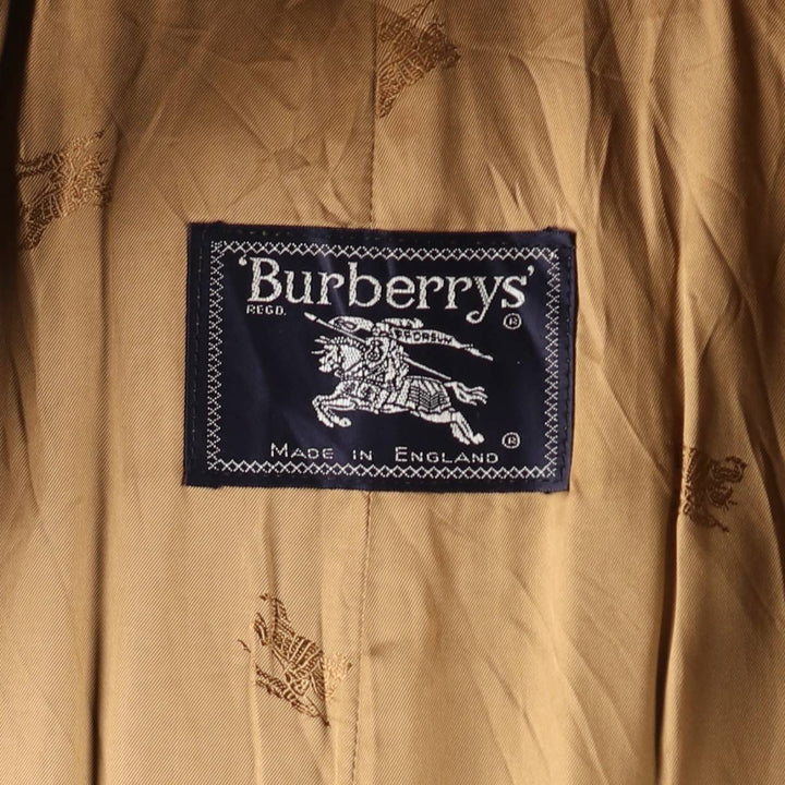 70s~ Burberry's Balmacaan coat, made in England, men's size L, vintage / eaa509606