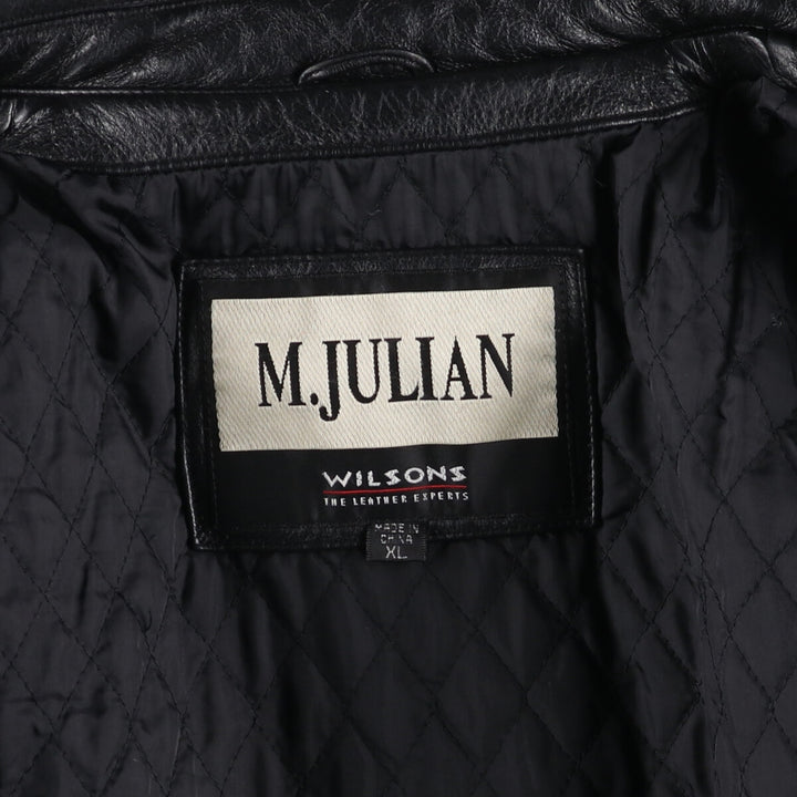 WILSONS LEATHER M.JULIAN Leather blouson type Men's XL equivalent /eaa509623