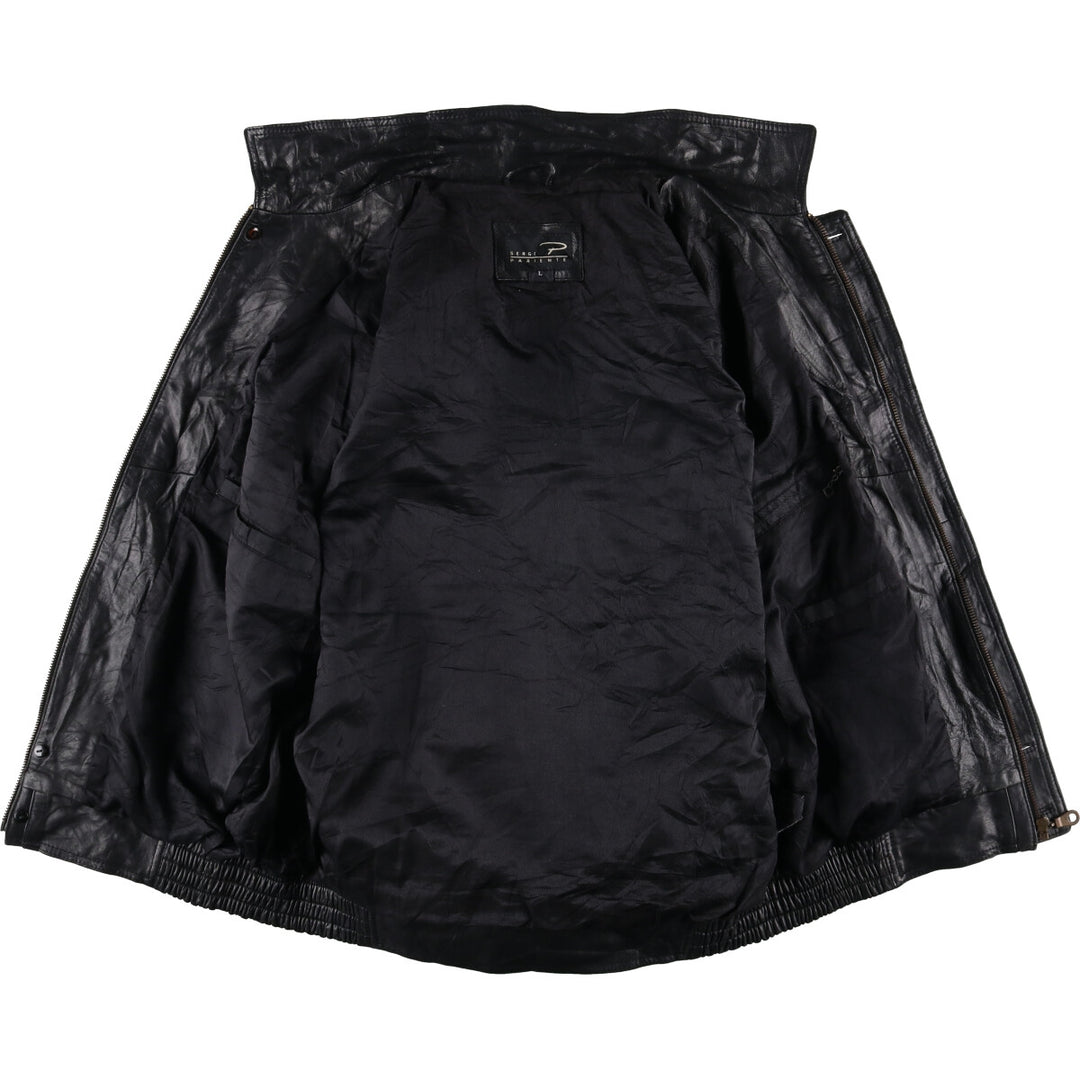 SERGE PARIENTE Faux Leather Jacket Men's Size L /eaa509626