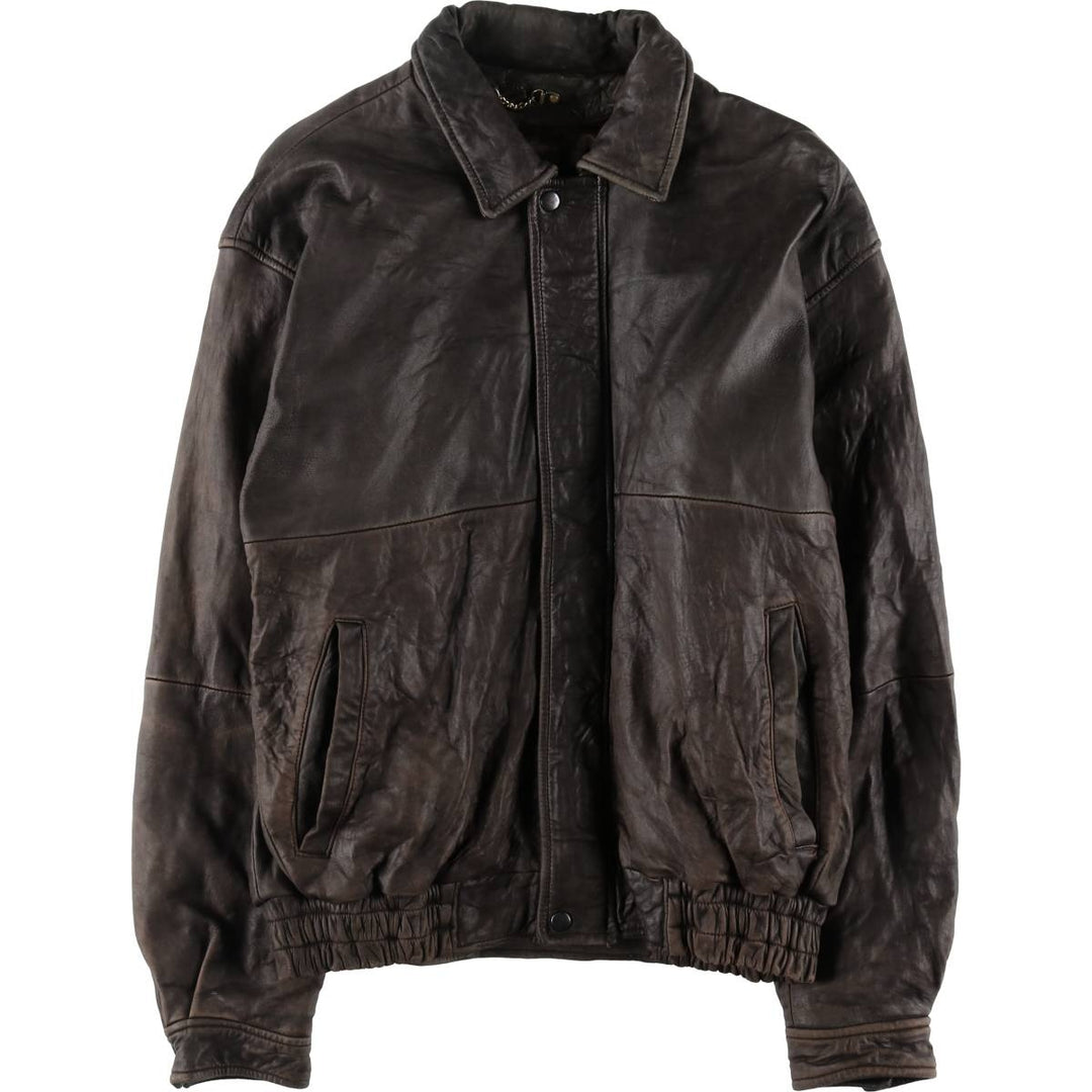 MODAL Leather Blouson Type Men's L size /eaa509629