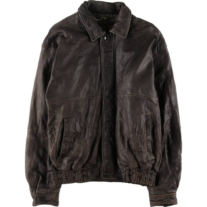 MODAL Leather Blouson Type Men's L size /eaa509629