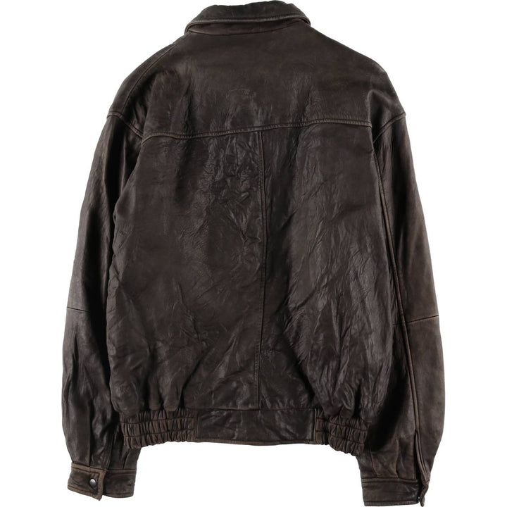 MODAL Leather Blouson Type Men's L size /eaa509629