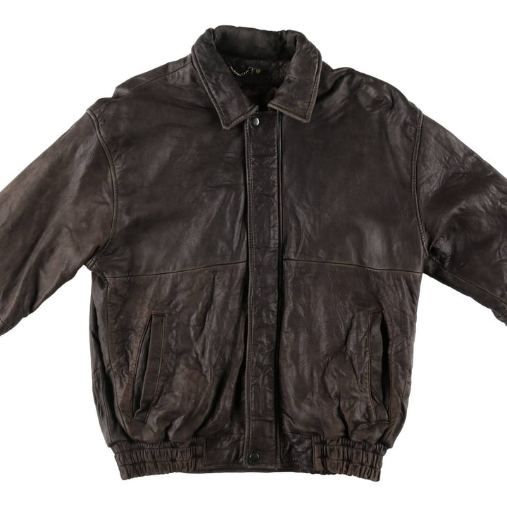 MODAL Leather Blouson Type Men's L size /eaa509629