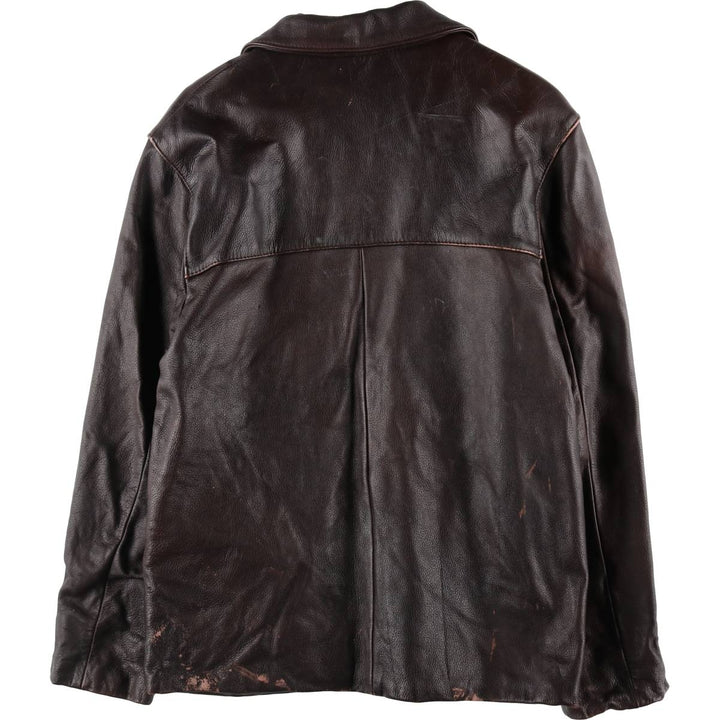 Leather blouson type, men's XL size /eaa509634