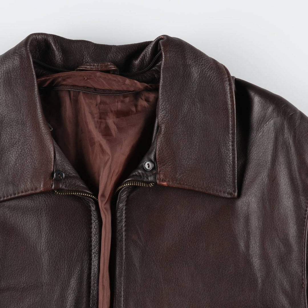 Leather blouson type, men's XL size /eaa509634