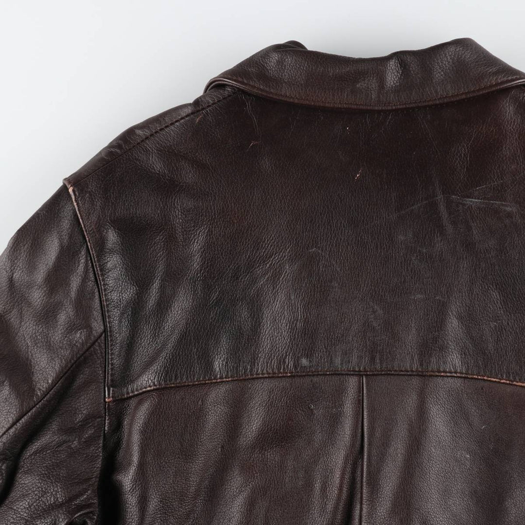 Leather blouson type, men's XL size /eaa509634