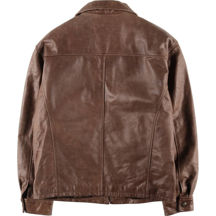 Leather blouson type, men's size M / eaa509638