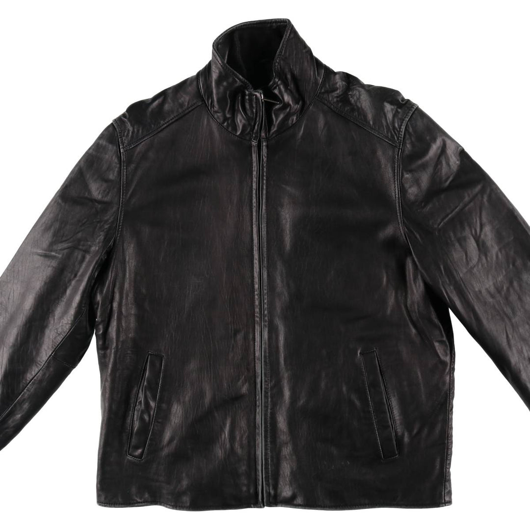 ALFANI Leather Blouson Type Men's Size L /eaa509639