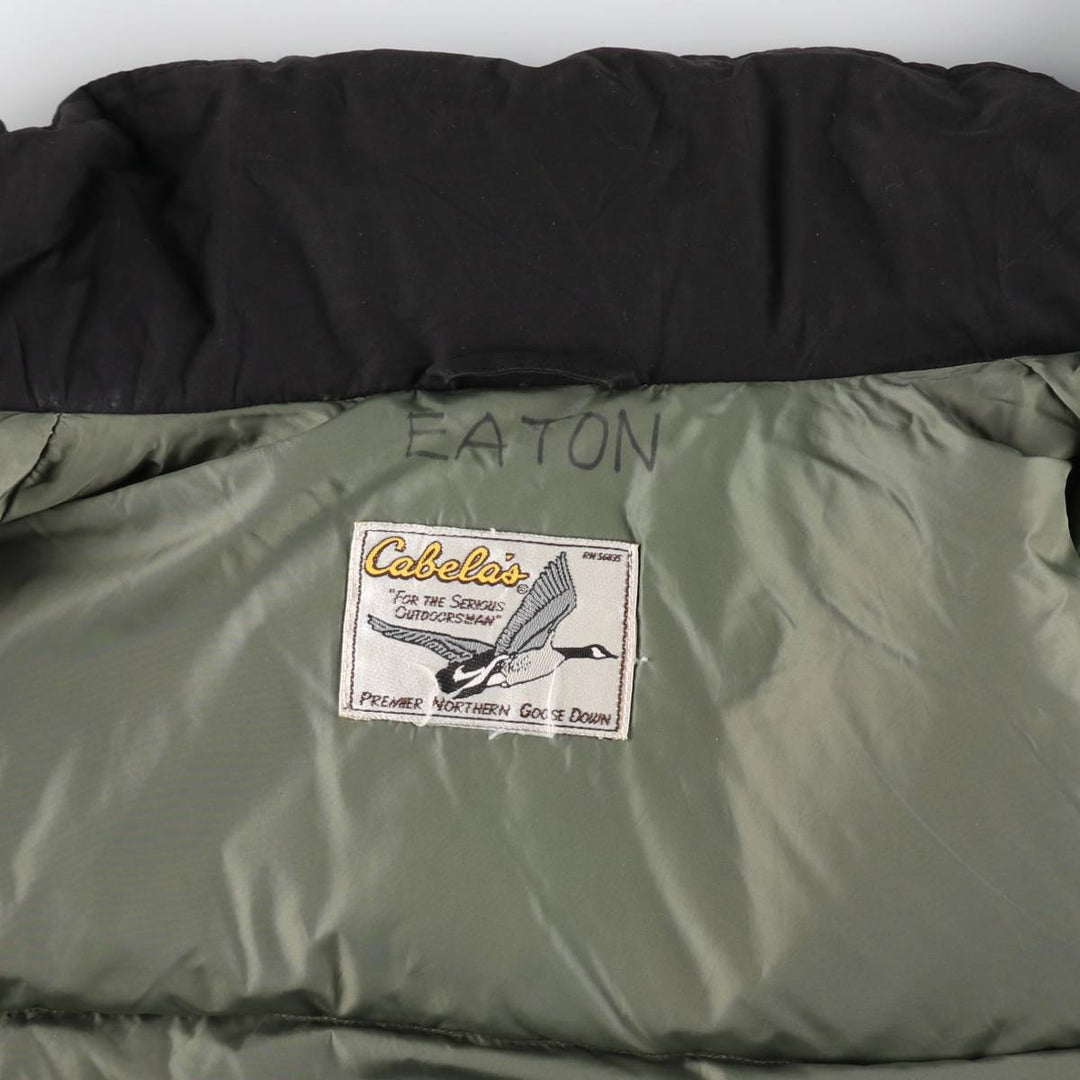 80s-90'S Cabelas Down Jacket Men's XXL Size Vintage / eaa509661