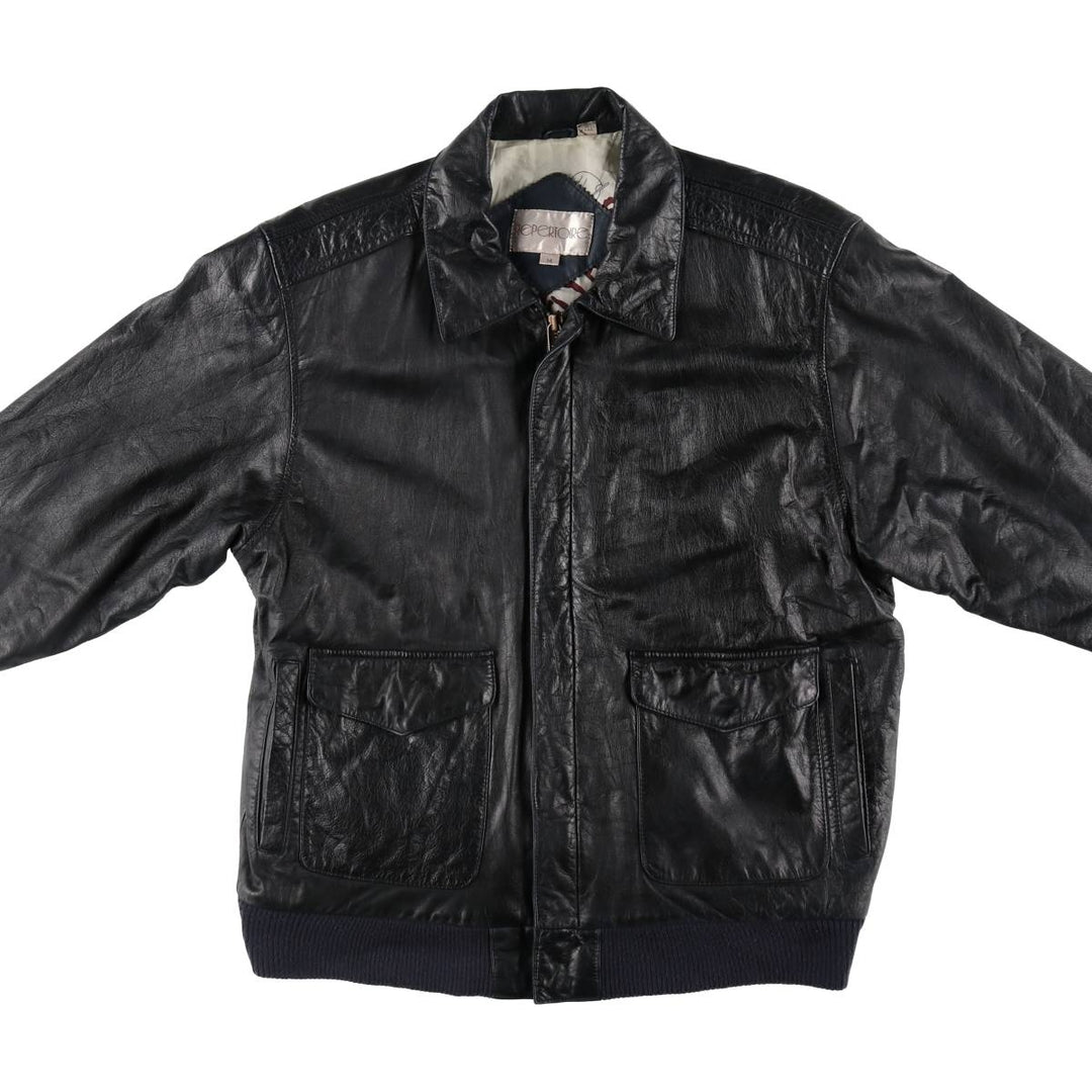 REPERTOIRE A-2 Type Leather Flight Jacket Men's M size /eaa509683