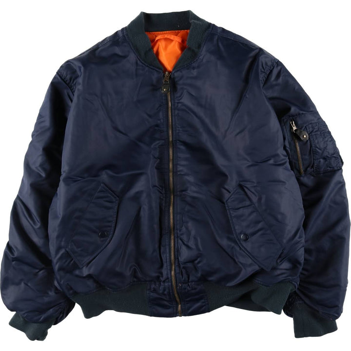 Civilian product True Spec TRU-SPEC MA-1 type military flight jacket LARGE equivalent to men's L /eaa509697