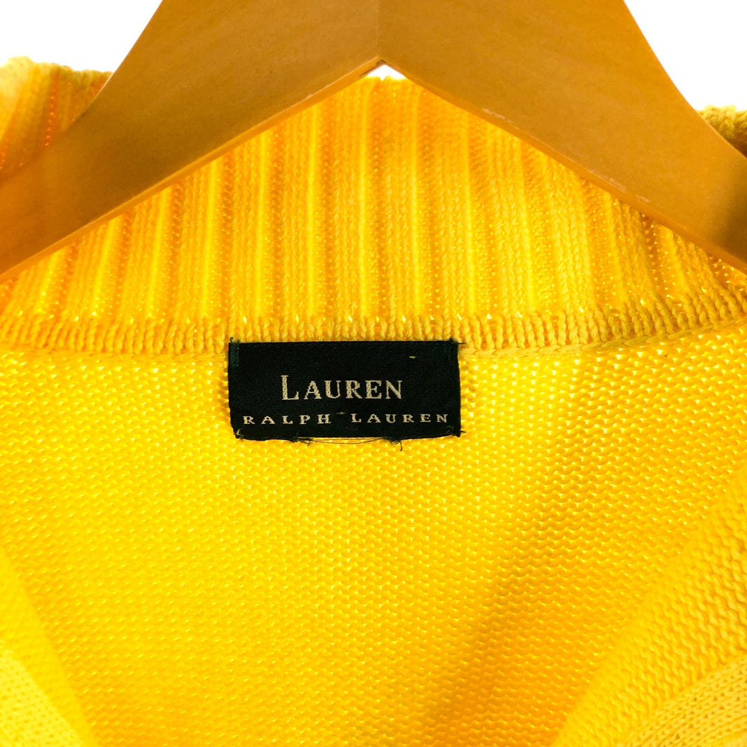 Ralph Lauren LAUREN Lauren Half Zip Sweater Women's Size L / eaa509707