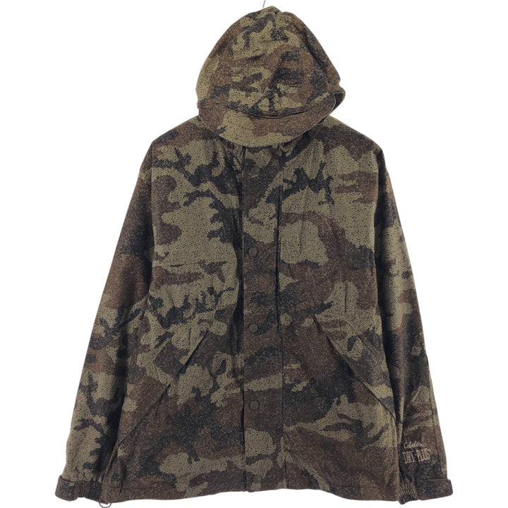 90s~00'S Cabelas DRY-PLUS Camouflage Pattern Woodland Camo Mountain Parka Shell Jacket Men's L size /eaa509770