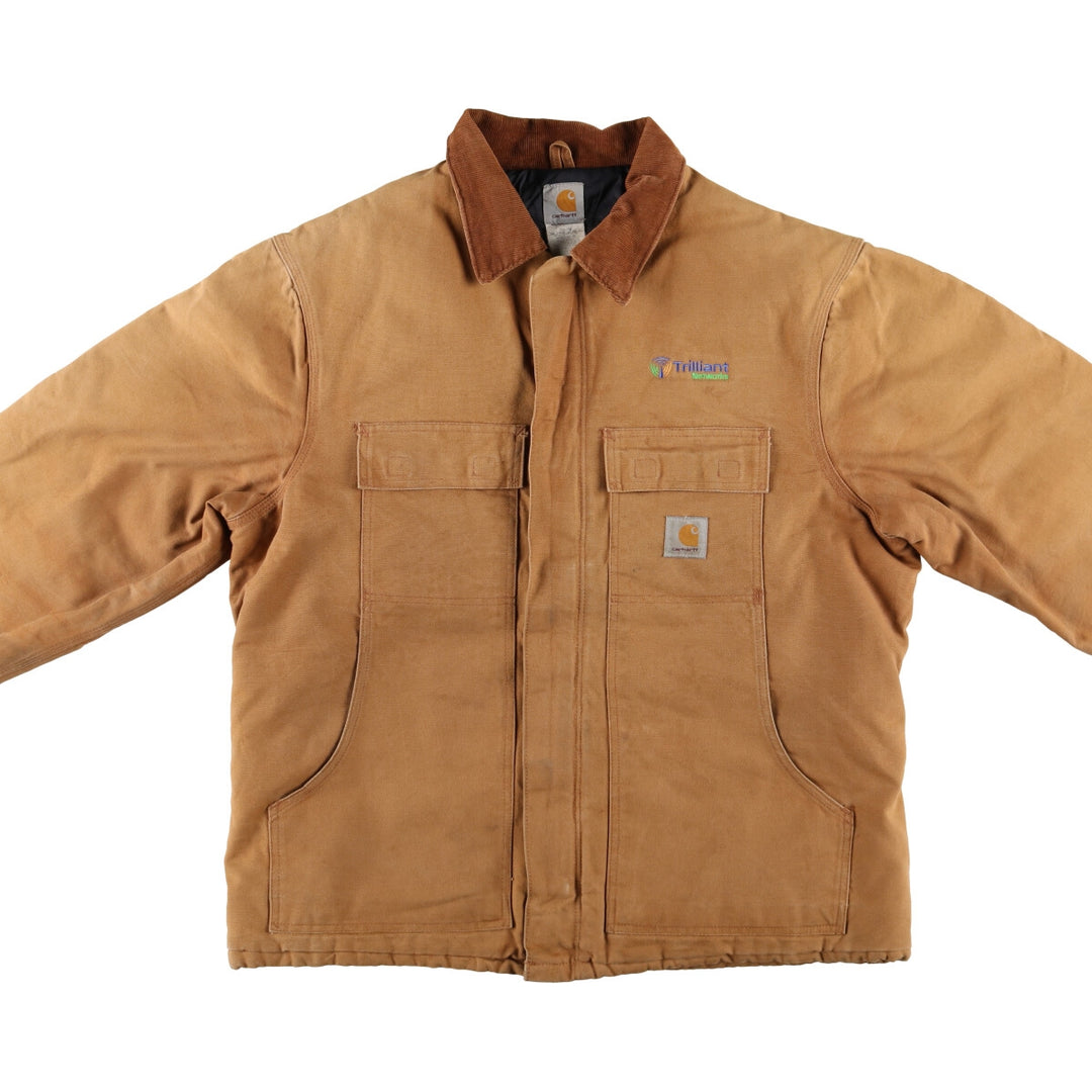 00'S Carhartt Traditional Coat Duck Work Jacket Men's XL / eaa509812