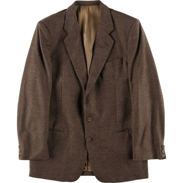 LEBOLE DEL FUSERO Gun Club Check Wool Tailored Jacket Made in Italy Men's M size /eaa509814