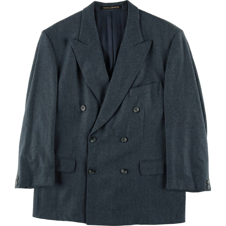 Marks and Spencer St.Michael double-breasted wool tailored jacket, men's size M / eaa509817