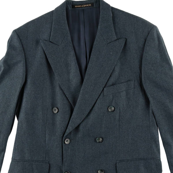 Marks and Spencer St.Michael double-breasted wool tailored jacket, men's size M / eaa509817