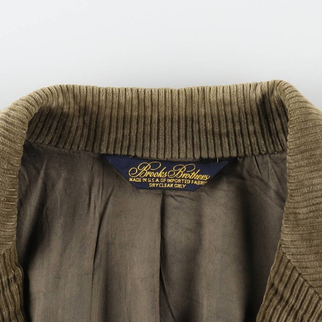 Brooks Brothers Corduroy Tailored Jacket Made in USA Men's L size / eaa509821