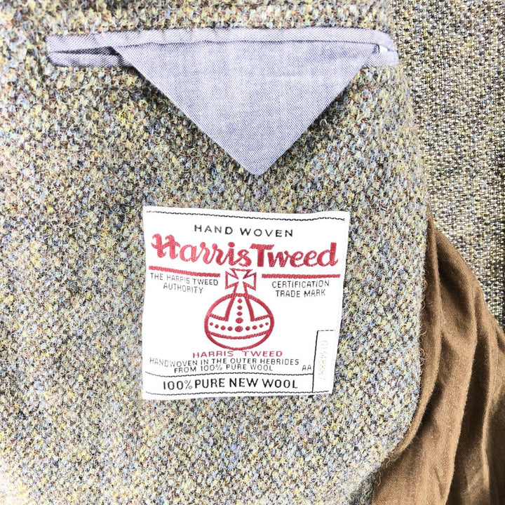 Brooks Brothers Harris Tweed Wool Tailored Jacket Men's L size / eaa509823