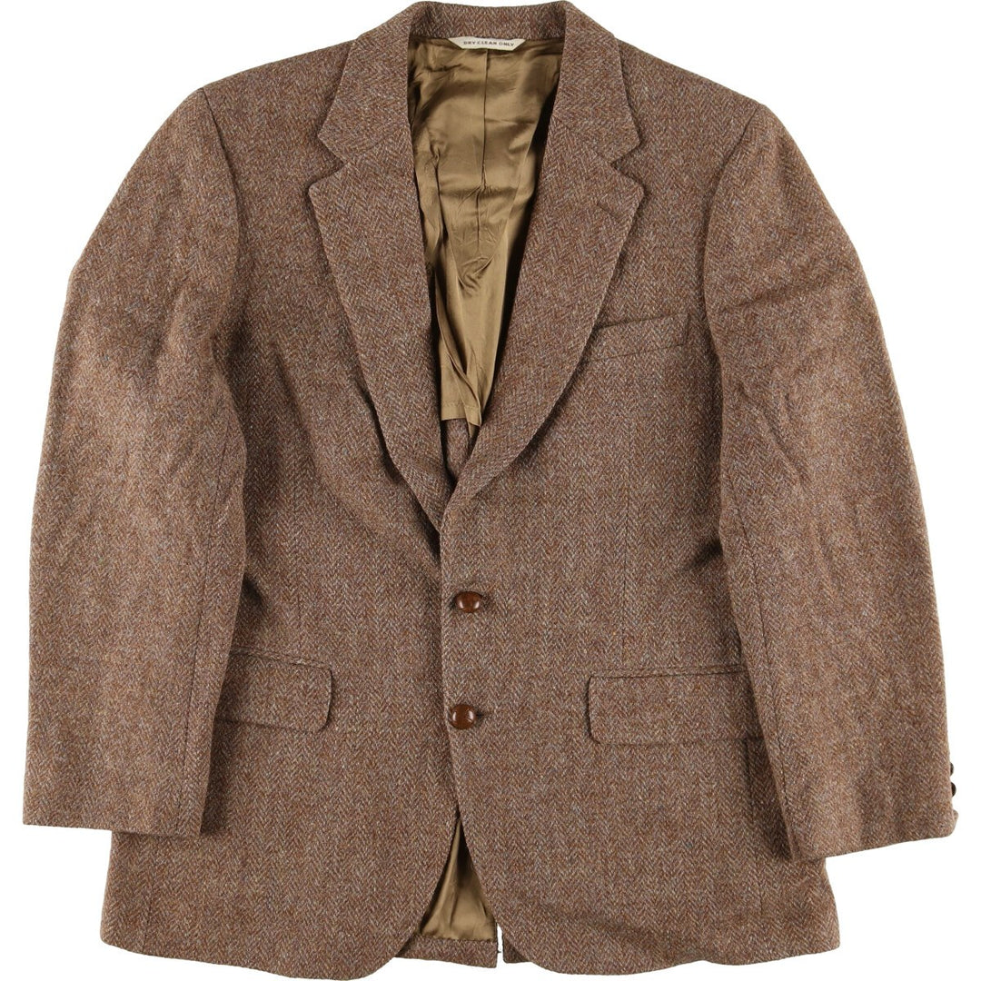 JOS.A.BANK Harris Tweed Color Nep Wool Tailored Jacket Made in USA Men's L size /eaa509865