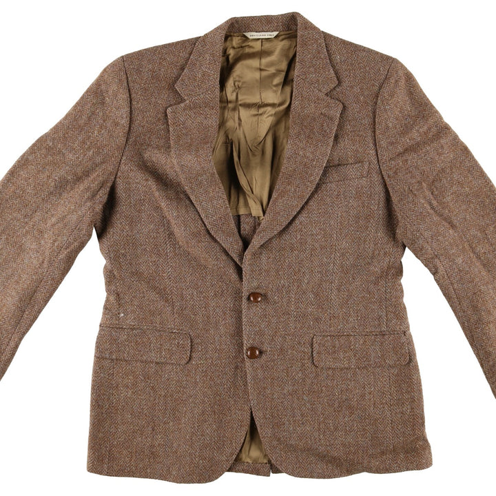 JOS.A.BANK Harris Tweed Color Nep Wool Tailored Jacket Made in USA Men's L size /eaa509865