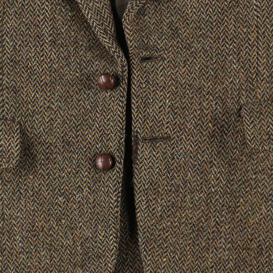 Dunn and Co Harris Tweed Herringbone Wool Tailored Jacket Made in England Men's M /eaa509872