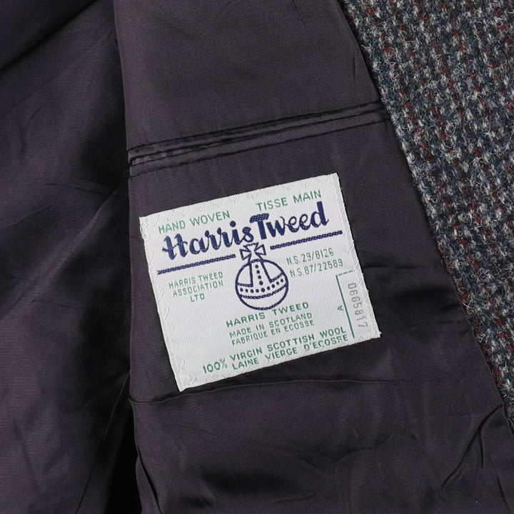 Harris Tweed Wool Tailored Jacket Made in Canada Men's S / eaa509891