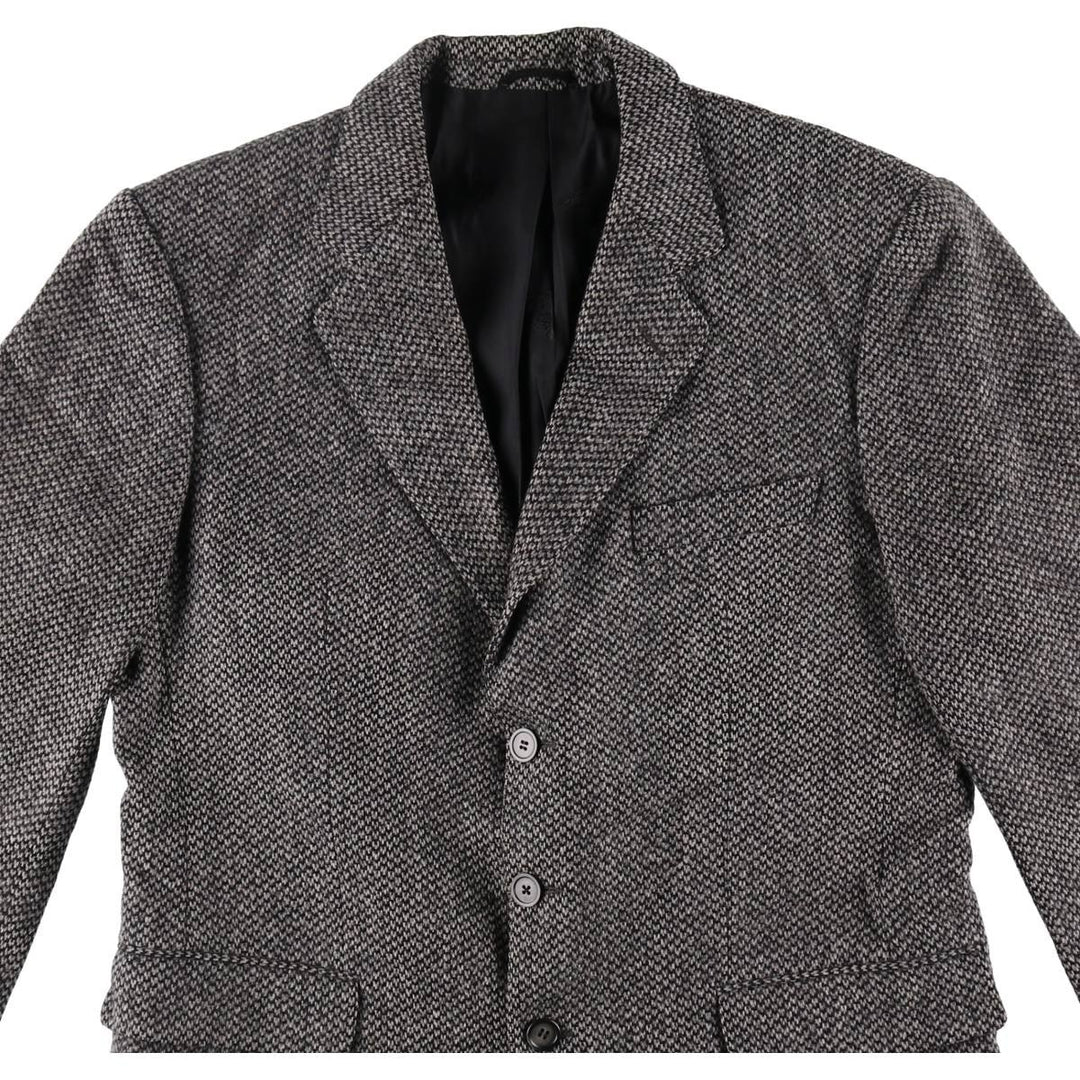 ~90'S Burberry's ASCCNA Birdseye Pattern Wool Tailored Jacket, Men's Size L, Vintage / eaa509895