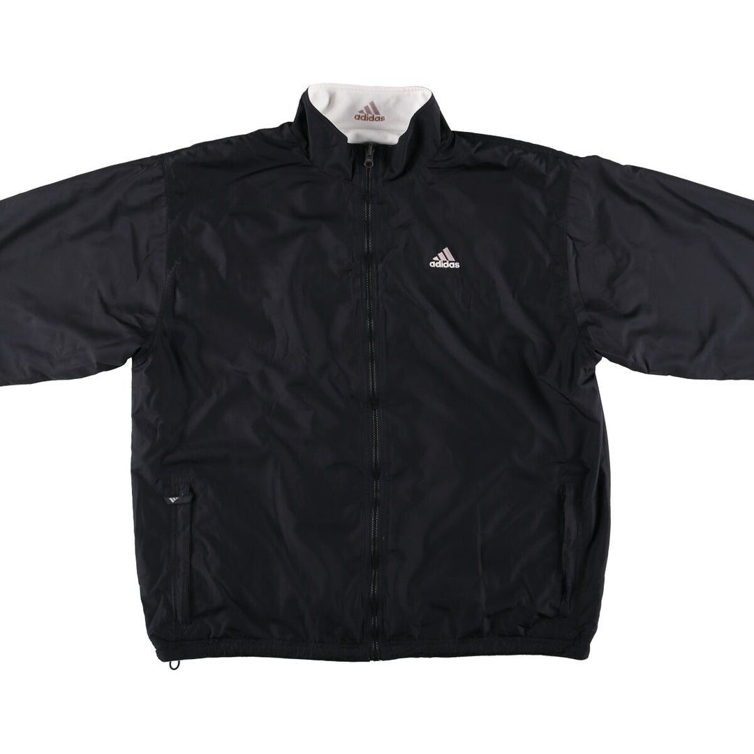 90'S Adidas Reversible Windbreaker Men's XXL Vintage / eaa509899