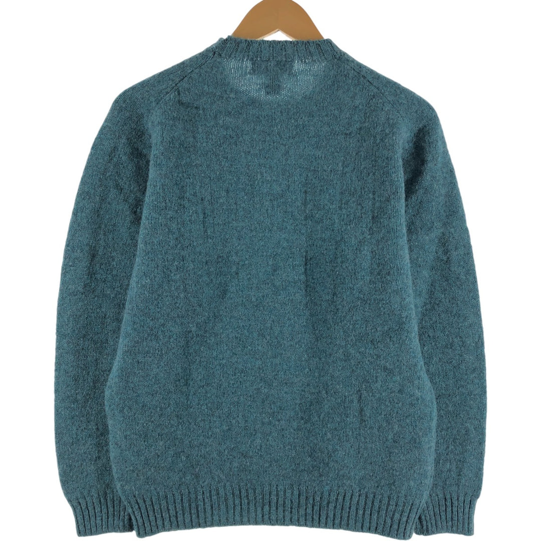 00'S LANDS' END wool knit sweater made in the UK, women's size L /eaa509904